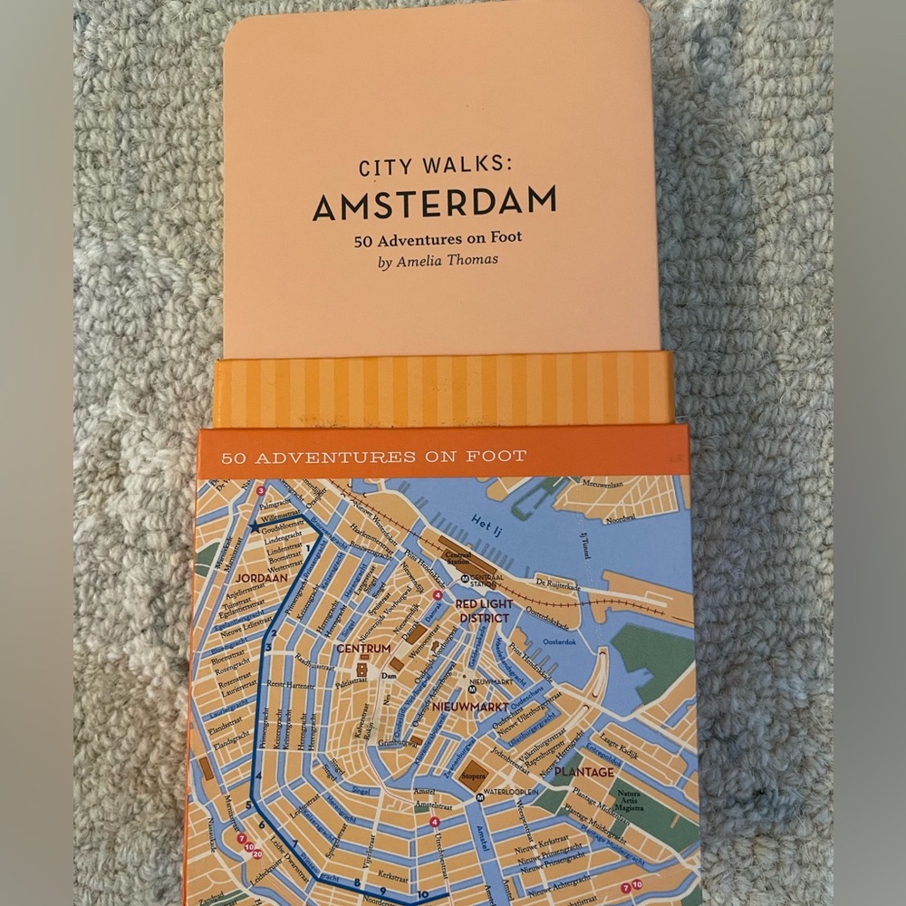 City Walks: AMSTERDAM ~ 50 Adventures on Foot ~ Custom Deck - Picture 6 of 16